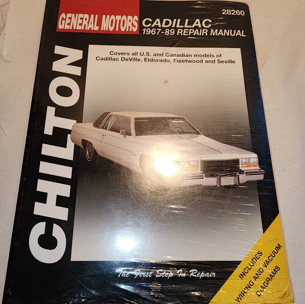 New General Motors Cadillac 1967-89 Repair Manual #28260